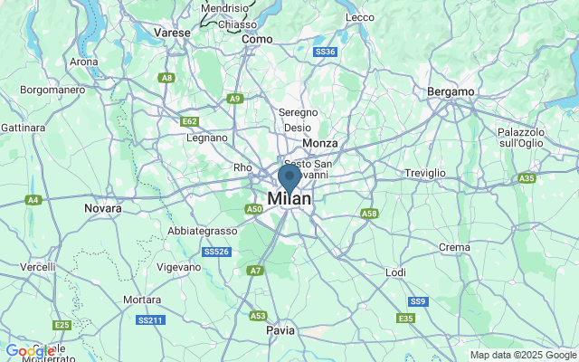 Kaart met locatie Markten in Milaan